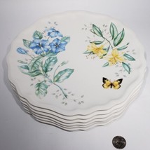 Set of 6 Lenox Butterfly Meadow Melamine Dinner Plates - £35.16 GBP