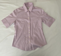 Banana Republic Womens Purple Dress Shirt Size 8 - e301 - €9,57 EUR