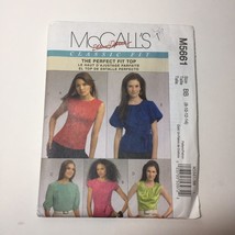 McCall&#39;s 5661 Size 8-14 Misses&#39; Tops and Belt - $12.86