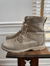 Sorel Caribou OTM WaterProof Boots Womens 10 Ancient Fossil Chalk - $76.50