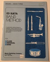 Ed Sueta Band Method DRUMS Book Three 3 for Class Individual Band NEW - $8.95