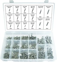 SWORDFISH 30090-560pc Stainless Steel Self-Tapping Screw Assortment - £20.85 GBP