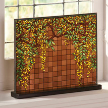 Ebros Frank Lloyd Wright D.D.Martin House Wisteria Wide Wall Panel 14&quot; - £84.43 GBP