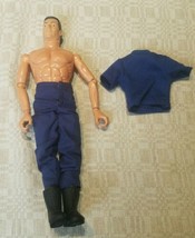 G.I Joe Hasbro 12&quot; Action Figure Vintage 1996 Articulated Scar Flat Top Boots - £16.67 GBP
