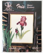 Janet Powers Originals Sheer Ecstasy Iris for Cross Stitch Vintage Leafl... - $12.95 CAD