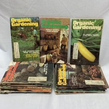 Lot of 15 Organic Gardening Magazine 1979 1980 Vtg Prepping Food Storage Farming - £28.58 GBP