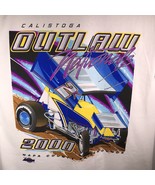 Calistoga Speedway Lg Outlaw National 2K T Shirt NARC SCRA Dirt Track Ra... - $40.73 CAD