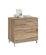 Premium Acacia Wood Finish Lateral File Cabinet - Durable Office Storage - $213.20 CAD