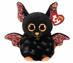 Ty Beanie Boo Bat Radar Plush Halloween 2021 Black Stuffed Animal Toy Fa... - $17.64
