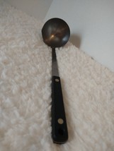 Flint Arrowhead Stainless  Ladle Scooper Black Handle Vintage USA - $13.85