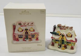 *X) 2008 Hallmark Keepsake Deck the House Mickey Pluto Magic Christmas Ornament - $14.84