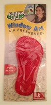 NEW Air Freshener Window Art Power Gel Very Berry Scent ~ Sticks to any ... - $7.76