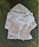 Vintage Abercrombie Fitch HOODIE-- SOFT popover Tie-dyed Sunburst V-Neck... - $40.94 CAD