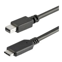 StarTech.com 6ft / 2m USB-C to Mini DisplayPort Cable - 4K 60Hz - Black - USB 3. - £39.93 GBP