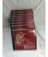 CD-R Pack Imation Storage Media 700MB 52X 80 Min  Jewel Case  #17331 NEW... - £14.79 GBP