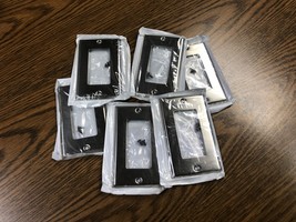 Leviton Stainless Steel Single Wall Plate Cover 84401-040 (Lot of 6) - $380.72 MXN