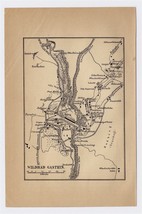 1903 Original Antique City Map Of Bad Gastein / Austria - £15.46 GBP