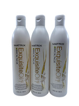 Matrix Biolage Micro Oil Shampoo Moringa Oil All Hair Types 16.9 oz. Set... - £36.23 GBP