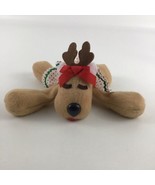 Hallmark Rhonda Reindeer 7&quot; Plush Bean Stuffed Toy Christmas Holiday Vin... - £27.41 GBP