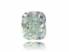 Green Diamond - 0.51ct Natural Loose Fancy Light Yellow Green Color GIA VS2 - £3,014.51 GBP