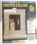 Plaster Ceramic Angel Frame To Paint NEW Vintage Accents Unlimited Wee C... - $187.01 MXN