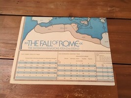 The Fall Of Rome The Barbarian Invasions 100 A.D. To 500 A.D. Board Game... - $278.56 MXN