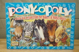 Late for the Sky Tail Pony Opoly Property Board Game Kids Ponyopoly Ages... - £19.45 GBP