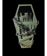 Gemmy Animated 18&quot; Cursed Coffin Zombie Screamer Halloween Prop Works! - €39,75 EUR