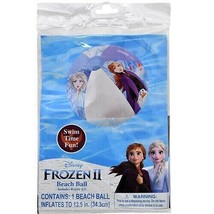 Disney Frozen II Beach Ball Inflates To 13.5” - Swim Pool - Includes repair kit - £7.62 GBP