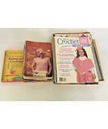 Mixed lot of 41 knitting and crotcheting magazines booklets book pattern... - $419.24 MXN