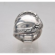 SOUTHERN COLONIAL VINTAGE 925 STERLING SILVER SPOON RING SIZE 5.75 AT - $50.19
