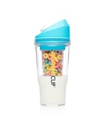 The CrunchCup - A Portable Cereal Cup  -  Blue - $24.70