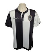 Macron Paok FC Gaertner T #9 Boys Black &amp; White XL Jersey - €37,74 EUR