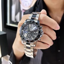 luxury auto mechanical watch calendar waterproof fluorescent multifuncti... - $59.80