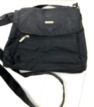 Baggalini Black Medium Crossbody Nylon Purse 11"W x 10.5"H x 3" D  Adj S... - €16,18 EUR