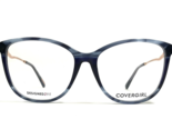 Covergirl Eyeglasses Frames CG4012 092 Rose Gold Blue Horn Cat Eye 56-16... - $60.66