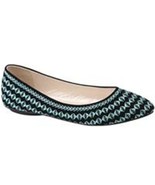Women&#39;s Flats w/Blue Embroidery Sizes 7-11 NEW IN BOX - £11.00 GBP