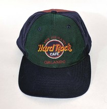Vintage Hard Rock Cafe Orlando Save the Planet Snapback Hat Cap Love All  - £17.36 GBP