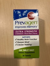 PREVAGEN EXTRA STRENGTH, MIXED BERRY, 20mg  30 CHEWABLES -  ** PLEASE SE... - £20.08 GBP