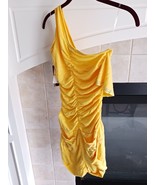 Womens  yellow,  1 Sleeve Shorts Romper Size medium Rocawear style S03K4... - $40.62 CAD
