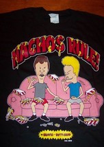 Classic Mtv Beavis &amp; Butthead Nachos T-Shirt 90s Mens Small New - £15.86 GBP