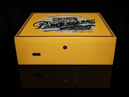 Limited Edition Wood humidor Measures 19.5" W x 14.5" D x 6.5"H image 2