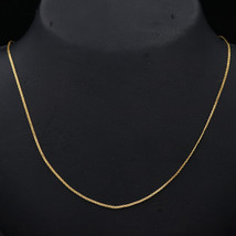 22 Karat Seal Genuine Gold 18&quot; Rope Chain Dad Gift Antique Look Jewelry - £595.64 GBP