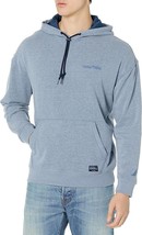 Nautica Men&#39;s Sustainably Crafted Logo Hoodie Pullover XXL Blue B4HP - £23.14 GBP