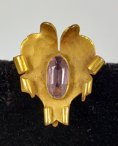 Antique Victorian 1990s Women&#39;s Watch Holder with Amethyst Purple Crysta... - €83,62 EUR