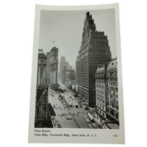 NEW YORK CITY-Times Square, Times Building, Paramount Building, Hotel Astor rppc - £5.30 GBP