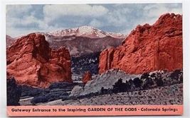 Garden of the Gods Easter Sunrise Service Postcard 1940 - $9.90