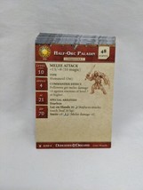 Lot Of (21) Dungeons And Dragons Underdark Miniatures Game Stat Cards - £35.19 GBP