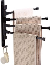 Ello&amp;Allo Oil Rubbed Bronze Towel Bars For Bathroom Wall Mounted Swivel, Arm - $40.94