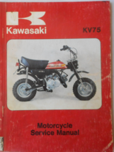 1978 KAWASAKI KV75 Service Repair Manual 99963-0009-01 OEM - $49.99